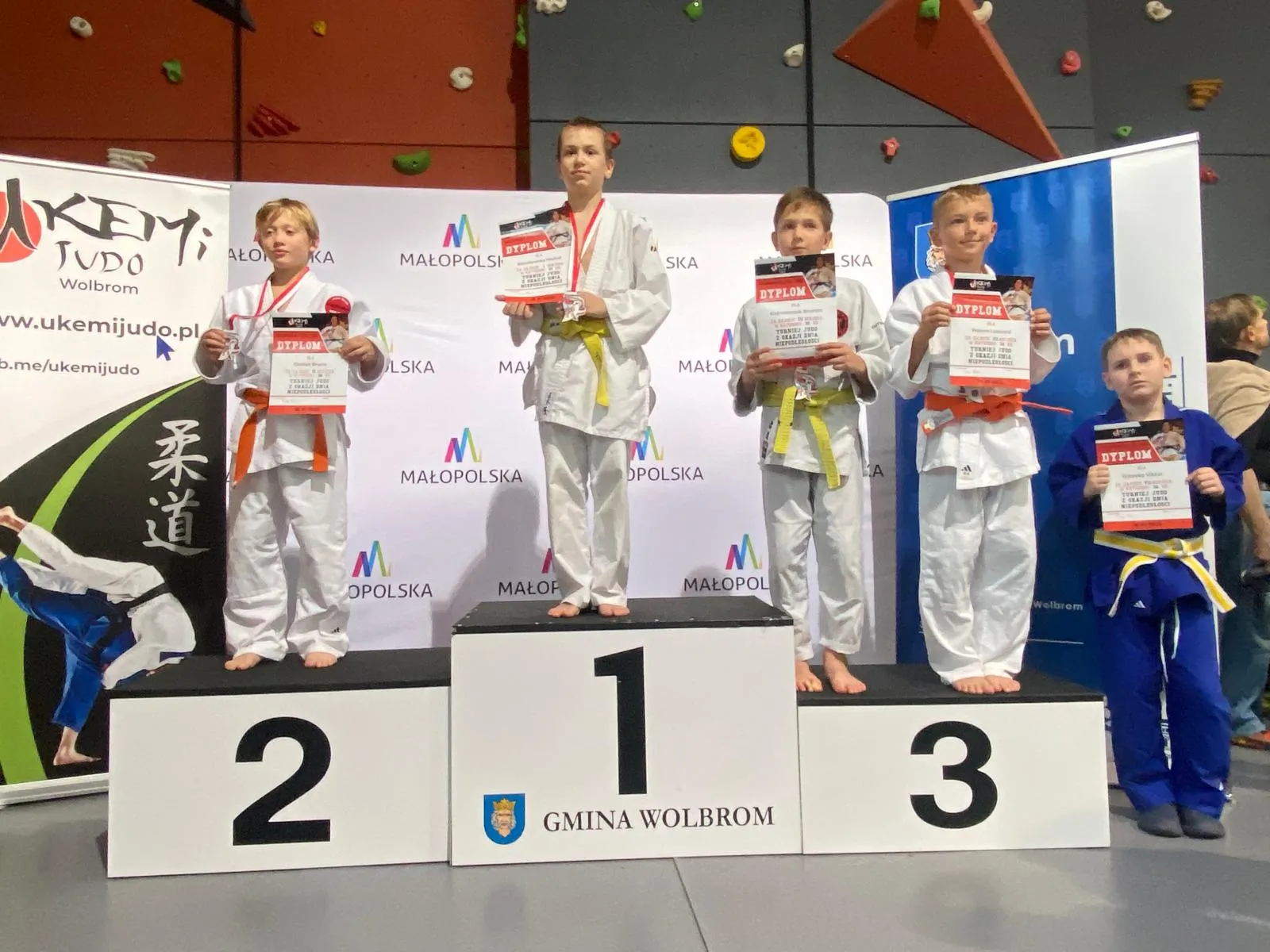 2025.11.16 - Wolbromska Liga Judo - M. Bandarenka I m. kat. 30 kg